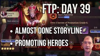 Watcher of Realms FTP Day 39 Working to complete storyline to get Volka [upl. by Ecinad]