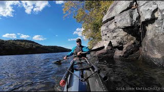 Lake Zoar CT Kayak Tour Zegul Arrowplay Lendal Paddles NRS Astral [upl. by Milman606]