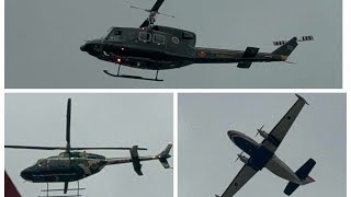 Military Helicopters and Aircrafts flying over Part1 [upl. by Sonahpets]