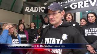 Greva de avertisment la Radio România Iași [upl. by Arotal]