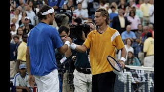 Roger Federer vs Lleyton Hewitt  US Open 2004 Final Highlights [upl. by Spalding]