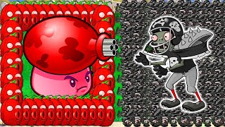 Fume Fire Vs 99999 Giga Football Zombie Vs Dr Zomboss Plants Vs Zombies Battlez [upl. by Jed892]