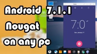 Androidx86 71 Android 712 Nougat Installation on PC using Oracle VirtualBox 2021 [upl. by Nnaeirual]