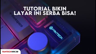 Cara Setting Layar OLED di Keyboard MAXFIT81  Fantech Know [upl. by Kenric]