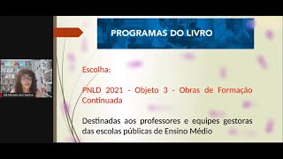 Escolha PNLD 2021 Objeto 3 Obras de Formação Continuada [upl. by Selma379]