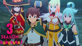 KonoSuba Season 3 First Look 2024  Release Date Latest News [upl. by Rayshell15]