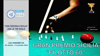 GRAN PREMIO SICILIA quotFILOTTO 60quot  PARATORE S vs GUTTILLA G [upl. by Lyrret100]