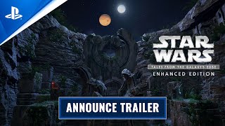 Star Wars Tales from the Galaxys Edge  Enhanced Edition  Announcement Trailer  PS VR2 [upl. by Aled]