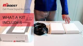 Unpacking Video of HiBoost 5S Series  Five Band Cell Phone Signal Repeater [upl. by Koziarz]