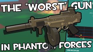 THE quotWORSTquot GUN IN PHANTOM FORCES opinion [upl. by Llerut]