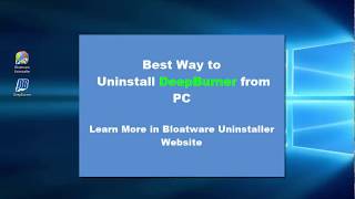 How Should I fast Remove DeepBurner This Works 100 [upl. by Naugan]