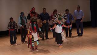 Hopi Festival 2018 3 Wuyak Voli — Hopi Big Butterfly Dance [upl. by Alick]