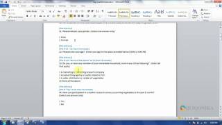 IBM SPSS Data Collection  Interview Programming  Part 01 [upl. by Emmie493]