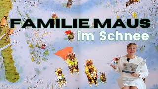 Familie Maus im Schnee  Bilderbuch zum Vorlesen  Audiobuch für Kinder  Gute Nacht Geschichte [upl. by Tine]