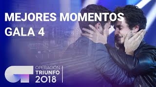 Mejores momentos de la Gala 4  OT 2018 [upl. by Eniamrahc]