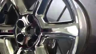 Spray Chrome Rim  Custom Chrome Painting [upl. by Collette]