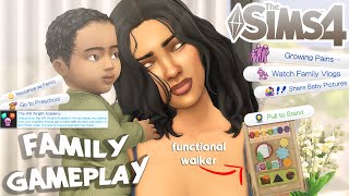 New Family Gameplay Mods  15 Realistic Mods  The Sims 4 Mods amp CC w Links [upl. by Ahsieym]