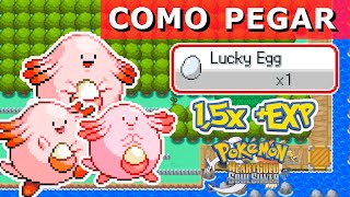 Como pegar o Lucky Egg no Pokémon HeartGold amp SoulSilver [upl. by Dorej]