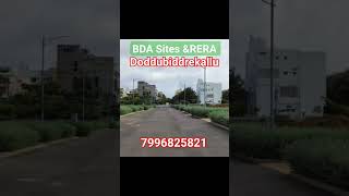 BDA Approved amp RERA registered sites  Doddubiddrekallu off Tumkur Road [upl. by Atiuqihs]