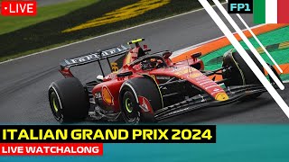 F1 Live Italian Grand Prix 2024 FP1 Watchalong [upl. by Reeve]