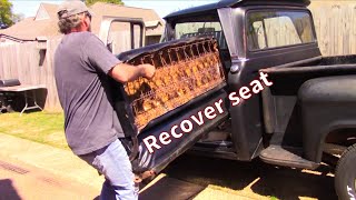 Recover seat chevy c10 [upl. by Ylen]