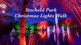 Stockeld Park Christmas lights walk [upl. by Nazus]