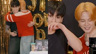 BTS Jungkook Surprise Appearance On Jimin Weverse Live’Jimins Production Diary Weverse Live 231023 [upl. by Yntirb]