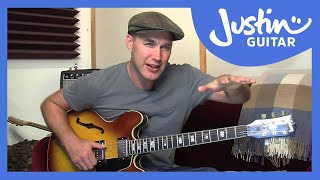 How to Tune Your Guitar Using Harmonics  Guitar Lesson ES012 [upl. by Ydissak]