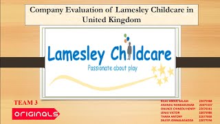 LD0979Business ClinicCase Study3 Lamesley Childcare Online PresentationNorthumbria University [upl. by Teriann]