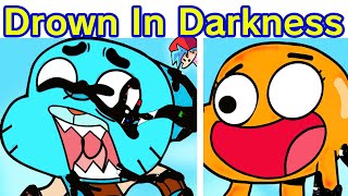 Friday Night Funkin VS Corrupted Gumball amp Darwin  Drowning In Darkness DEMO 2 FNF ModPibby [upl. by Julissa]