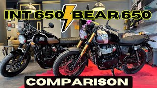 Bear 650 vs Interceptor 650  Which one is better [upl. by Simpson367]