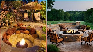 GLAMROUS OUTDOOR FIRE PIT DESIGNSIDEAS PARA FUEGOS AL AIRE LIBRE [upl. by Khai]