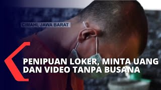 Seorang Buruh Harian Lepas Palsukan Lowongan Kerja 12 Wanita Asal Cimahi Menjadi Korban [upl. by Mirabelle]