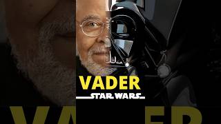 Darth Vader voice before and after James Earl Jones starwars vader jamesearljones short [upl. by Esylla]