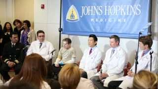 Johns Hopkins Double Arm Transplant Press Conference  January 29 2013 [upl. by Omixam]