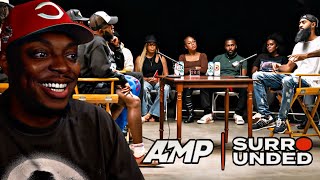 TRAY REACTS TO AMP DEBATE [upl. by Kinemod]