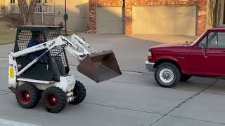 Bobcat 310 Skid Steer Repower  video 6 [upl. by Rumpf954]