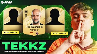 FC PRO PEP GUARDIOLA CUSTOM TACTICS  FC 25 Masterclass by Tekkz [upl. by Acima]