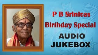 PB Srinivas Telugu Hit Songs Jukebox  Birthday Special  Best Telugu Songs Of All Time [upl. by Florine]