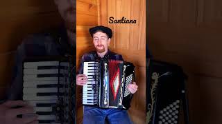 “Santiana” Sea Shanty on Accordion ⚓️ [upl. by Aehcsrop]