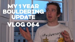 1 Year Bouldering Progress Update  V0 to V5 [upl. by Anagrom243]