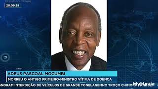 MORR€U O ANTIGO MINISTRO PASCOAL MOCUMBI [upl. by Gert]