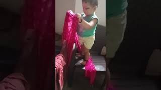 my cute baby 💕👍 activity 🥰 jrur dekhen trending cute twinsmasti viralvideo youtube [upl. by Xirdnek130]