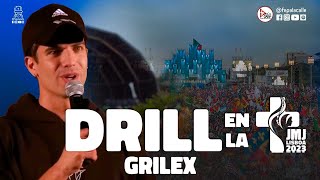 GRILEX  DRILL Y RAP EN LA JMJ LISBOA 2023  FE PA´LA CALLE estenezmusic [upl. by Ebba544]