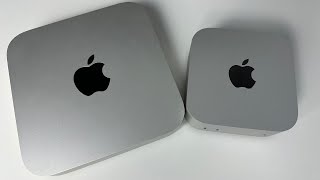 Mac Mini M4 vs Mac Min M2 Size Weight Design amp Ports Comparison [upl. by Ayanal]