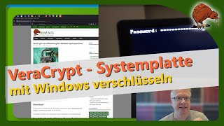 VeraCrypt Verschlüsselung der Windows Systempartition [upl. by Tymothy]