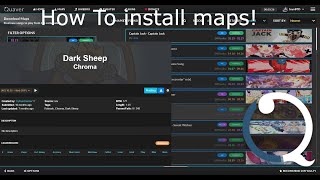 How to install maps in Quaver Simple and easy [upl. by Kreit714]