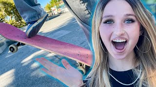 ELLA THE POSER VS HER MOST TERRIFYING SKATE TRICKS [upl. by Roarke129]