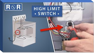 Oven High Limit Switch  Testing amp Replacement  Repair amp Replace [upl. by Ruenhcs]