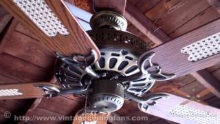 SMC Five Blade GE Vent Ceiling Fan Model A52 [upl. by Berky]